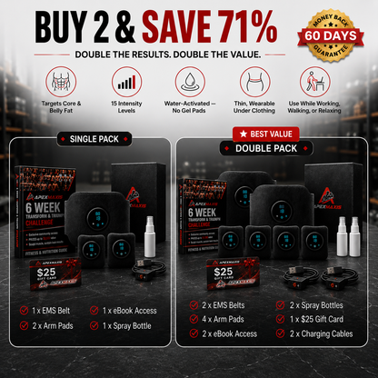 Apexmaxis™  – EMS Muscle Stimulator