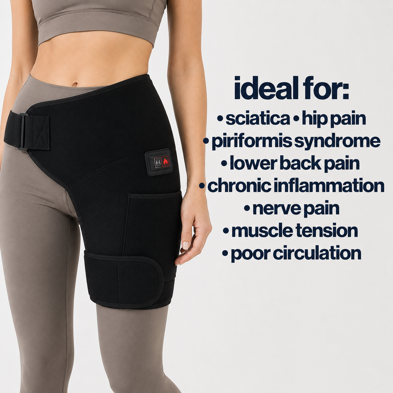 Premium Hip Support Belt 4-in-1