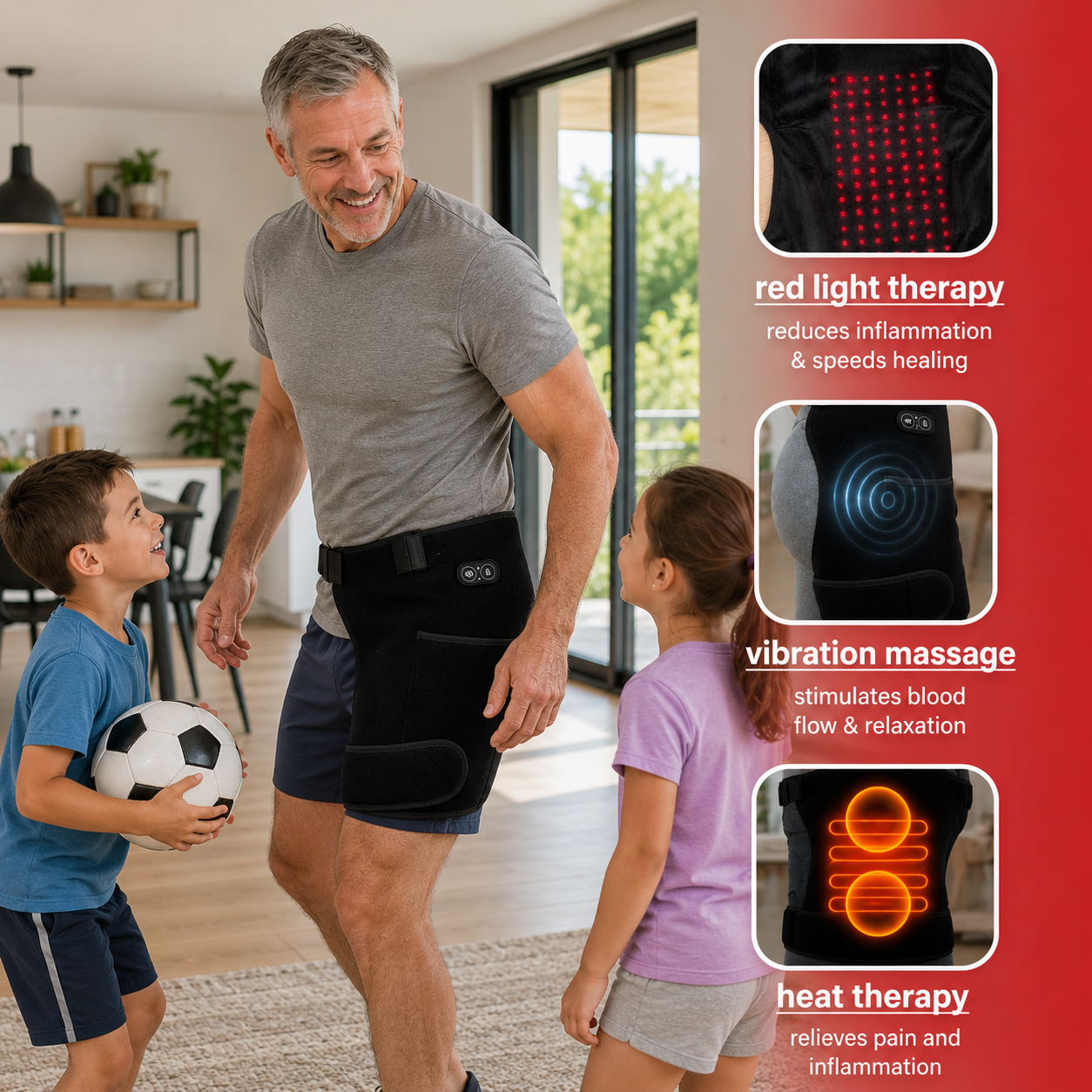 Premium Hip Support Belt 4-in-1