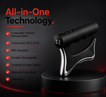 Apexmaxis™ Massage Tool — EMS + Vibration + Heat