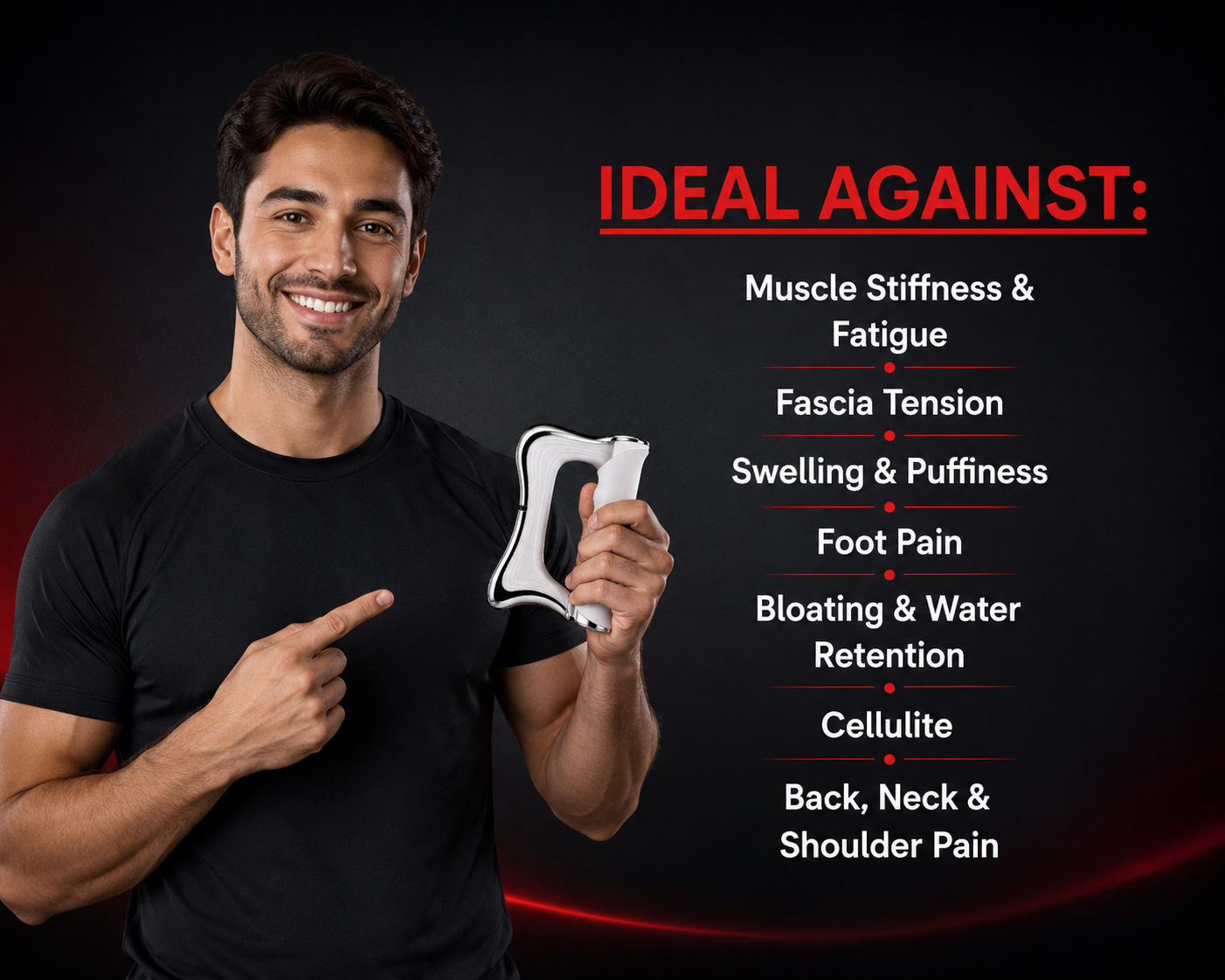 Apexmaxis™ Massage Tool — EMS + Vibration + Heat
