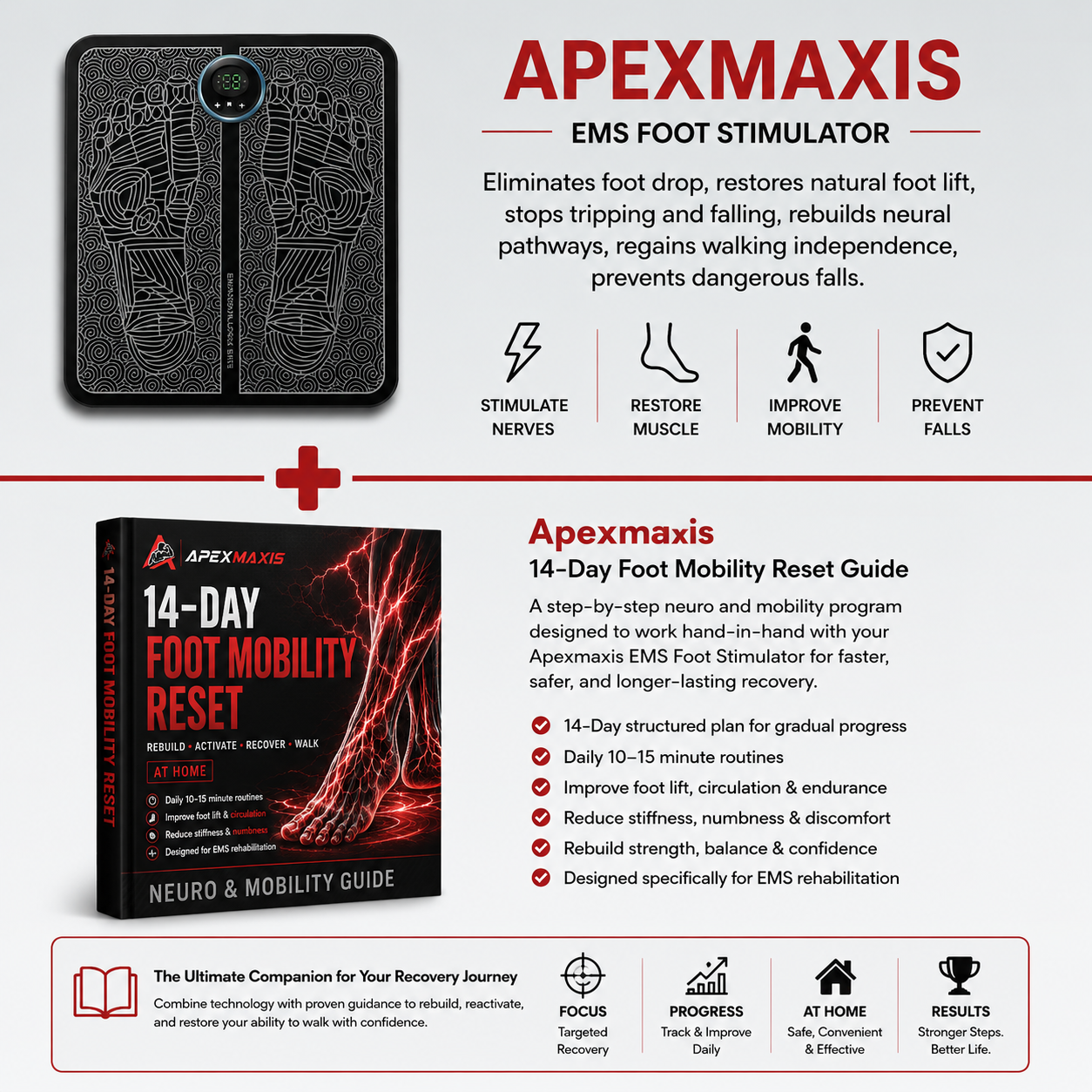 Apexmaxis EMS – Restoring mobility and blood circulation at home