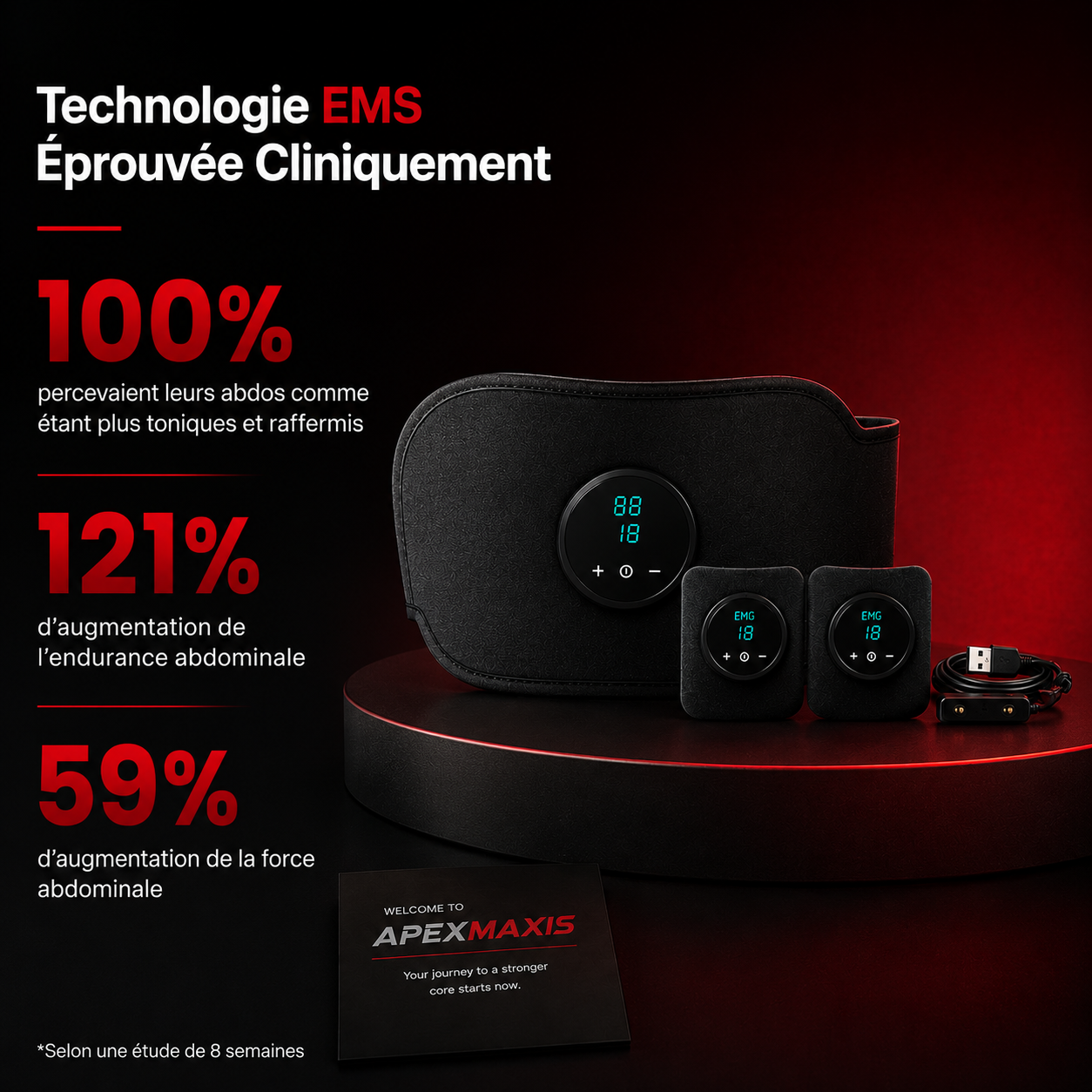 Apexmaxis™ Ultra – Muscle Stimulator